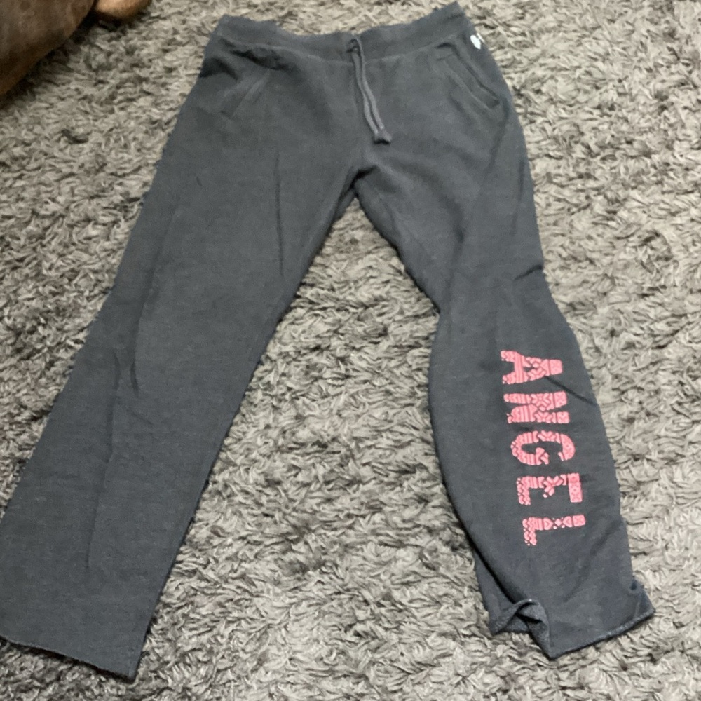 Victoria's Secret Angel Charcoal Gray leggings, joggers, sweatpants
